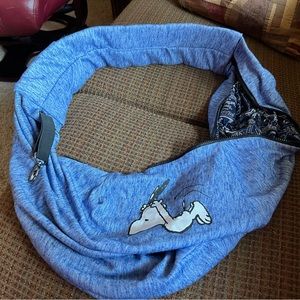 Zoozpets brand Snoopy dog sling